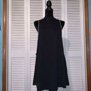 Francesca’s mock neck sleeveless ribbed dress